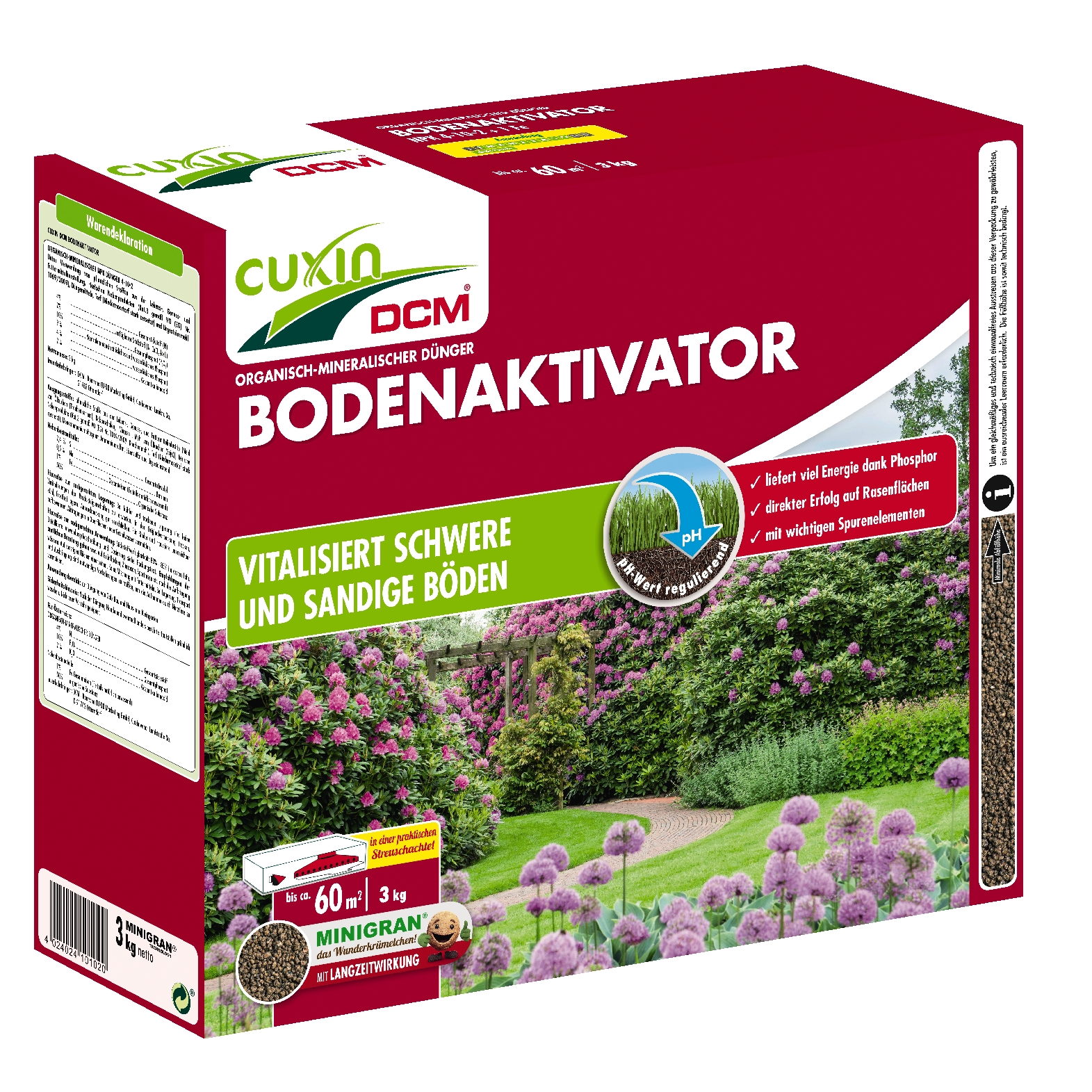 Cuxin DCM  Bodenaktivator 3 kg