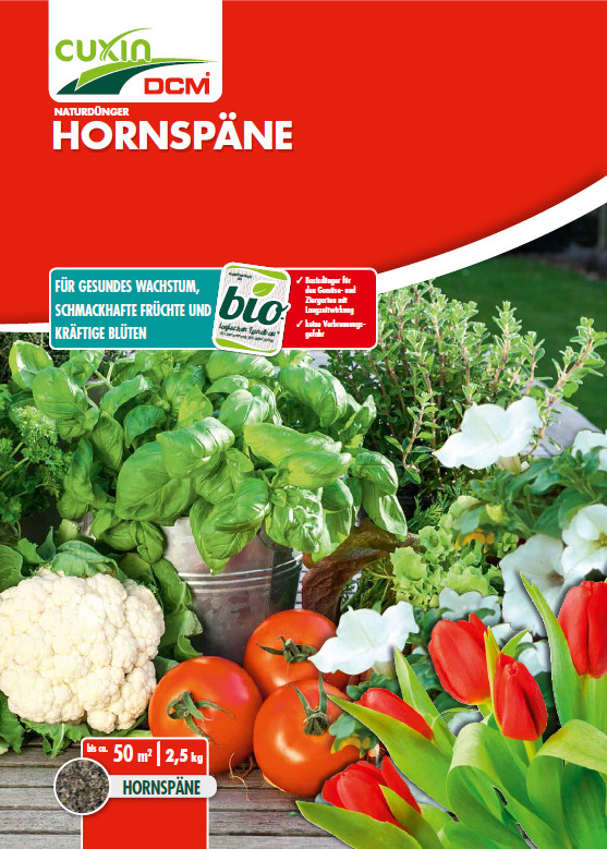 Cuxin DCM Bio Naturdünger Hornspäne 2,5 kg